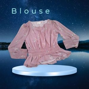 #2069 mello day blouse women XL